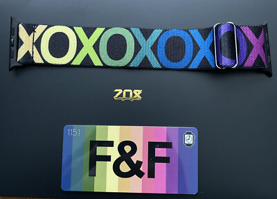 Zox F&F iWatch Armband **exklusives seltenes Sammlerstück** 42/44/45mm Uhr #1151-