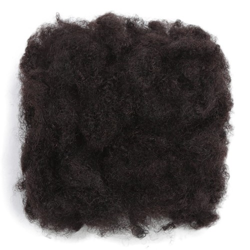 Lengthen Short Hair with Afro Kinky Bulk Remy Human Hair for Dreadlocks Locs - Picture 25 of 42
