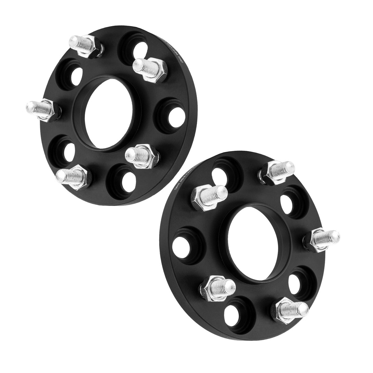 2pcs 15mm 5x114.3-12x1.5 64.1mm Wheel Spacers Hubcentric for 98-22