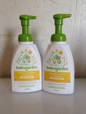 Babyganics Foaming Shampoo & Body Wash, Chamomile Verbena, 16 fl oz - 2 Pack
