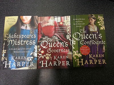 3 VIVID NOVELS by KAREN HARPER *PAPERBACKS