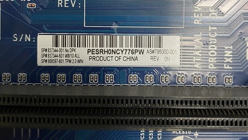 HP Z240 WorkStation Socket 1151 Motherboard 837344-001 837344-601 795000-001 - Photo 2/5