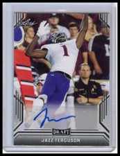 2019 Leaf Draft #BA-JF1 Jazz Ferguson Autographs