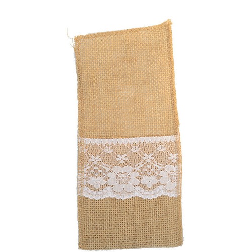 Vintage Table Runner Jute Burlap Hessian Ribbon Wedding Party Banquet