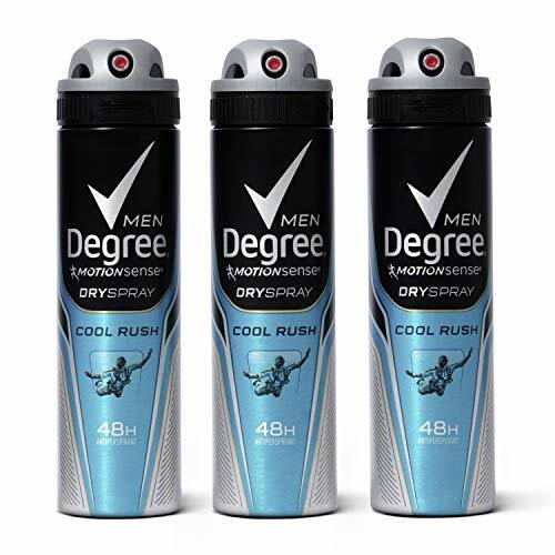 Degree Men Antiperspirant Deodorant Dry Spray Cool Rush With