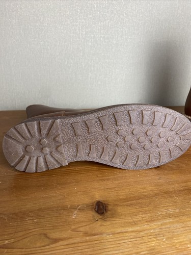 Botas de invierno Richter Austria unisex de cuero para niños media pantorrilla (coñac) - Imagen 5 de 9