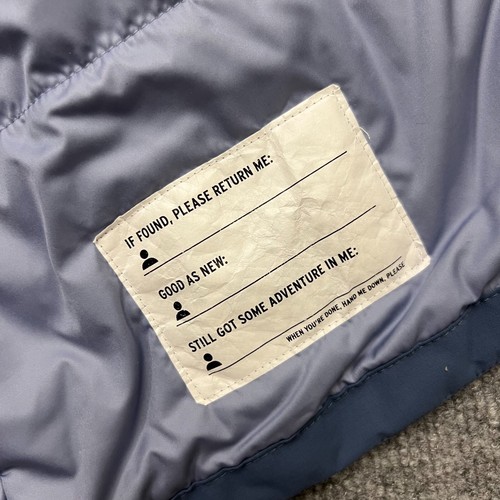 Rei Co-op Jacket Girls M (10-12) Blue Fleece Lined Pockets Hooded Full Zip - Picture 7 of 11