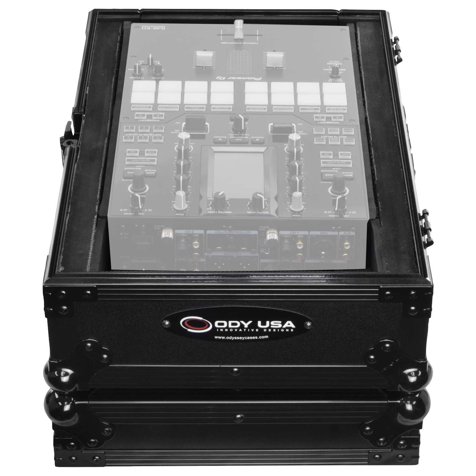 Odyssey FZS7S11R72BL Pioneer DJMS7 DJMS11 Rane SeventyTwo Black