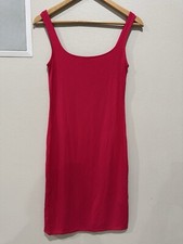 Reformation Maxi Tank Dress  Bodycon Hot Pink Sz S