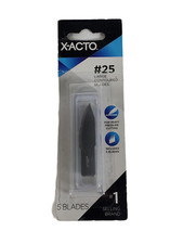 ELMERS X-Acto No. 25 Large Contoured Blade, 5 Pack X225 