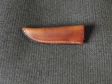 LEFT HANDED Custom Leather Sheath for  Fixed Blade Knife 1023