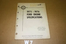 1975-76 Fomoco Engine Specs Book