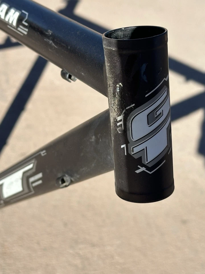 Juego de cuadro vintage GT Karakoram negro Reynolds 525 Tange CRMO 26 retro MTB Foto 3 de 4