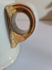 Anthology 'S' Coffee Mug White With Gold Trim 4" Round — photo 9