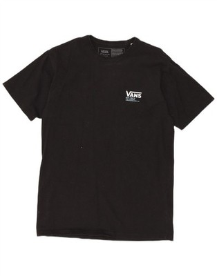 Vans Herren Classic Fit Grafik T-Shirt Oberteil Medium Schwarz Baumwolle AL06
