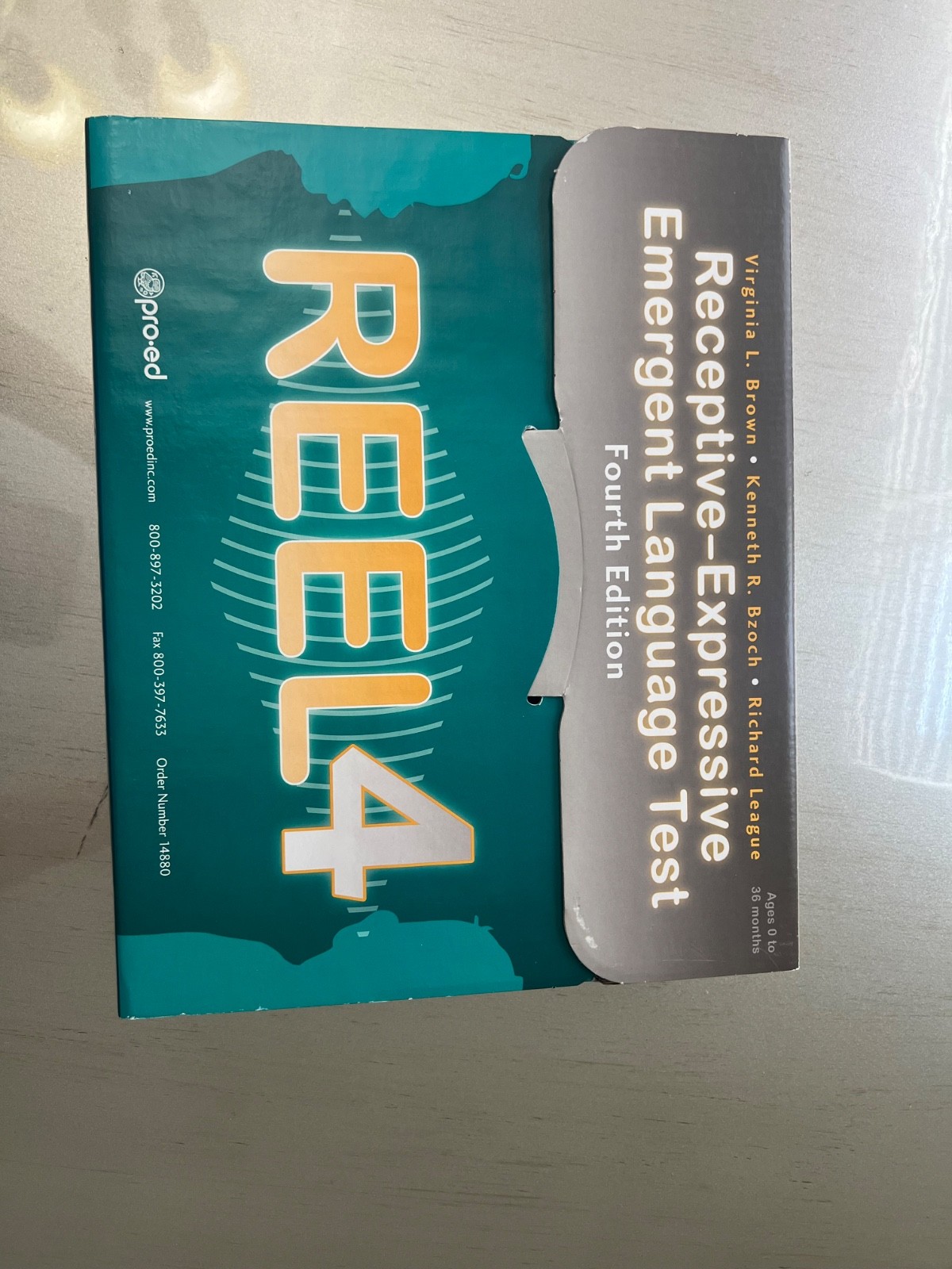 REEL 4- Receptive-Expressive Emergent Language Test 4th Edition