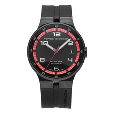 Porsche Design Flat Six 40mm Black Dial Automatic Mens Watch P.635143441254