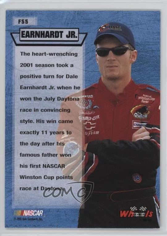2002 Wheels High Gear Highlights First Gear Dale Earnhardt Jr #F55 HOF rp9