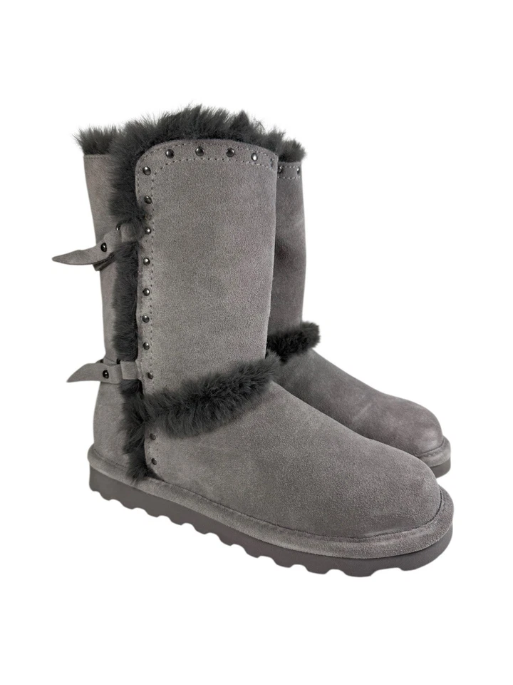 BearPaw Chloe замшевые зимние ботинки женский размер 7 - Изображение 3 из 4