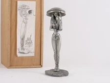 Figurine en étain - Anita Bomba - Cromwell - Saint Emett - Collector 11/45