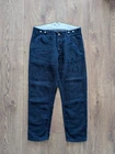 FREITAG E553 Male Work Pant Navy Linen Size W33 L32 Japanese Style