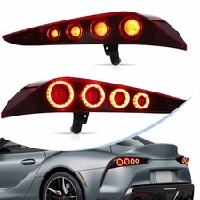 VLAND LED Tail Lights For 2018-24 Toyota GR Supra A90/A91 W/Sequential Signal