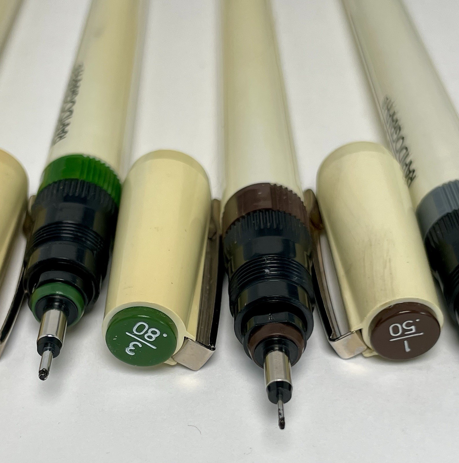 Koh-I-Noor Rapidograph 3165-SP-7 Set of 7 Technical Pens