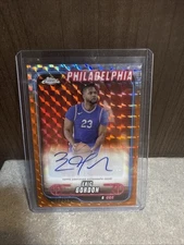 2024-25 Topps Chrome Basketball Eric Gordon Orange Geometric Auto /25 #TCA-EG