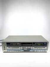 VTG Technics Model RS-B33W Stereo Double Cassette Tape Deck Tested Works 80s