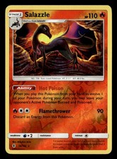 Salazzle Rare Reverse Holo SM - Guardians Rising 16/145 NM Pokémon TCG