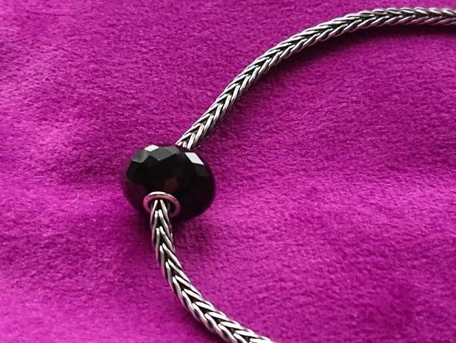 🌹 Trollbeads Onyx Edelstein Facette - Bild 3 von 3