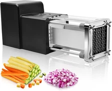 Electric French Fry Cutter,  Commercial Grade Potato Cutter with 1/2-Inch Blade 