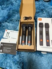 JBL wireless microphone set of 2, unused, super bargain Operation confirmed