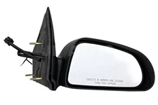For 2004-2007 Dodge Durango Power Black Side Door View Mirror Right