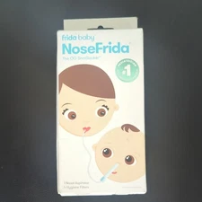 Frida Baby NoseFrida SnotSucker Nasal Aspirator for Baby, Baby Nose Sucker 
