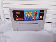 SNES GAME SUPER JAMES POND - SUPER NINTENDO - ORIGINAL