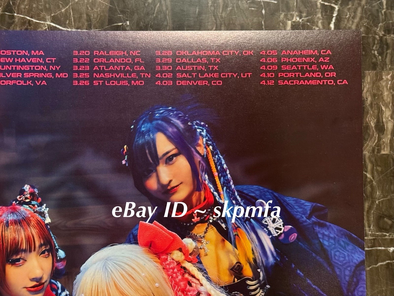 HANABIE. Poster 2025 Tour🎤 💯 Official Merch