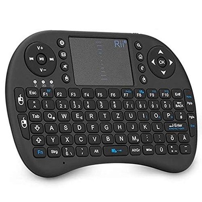 i8 Mini Tastatur Wireless mit Touchpad, Smart TV Tastatur, Mini Keyboard für ...