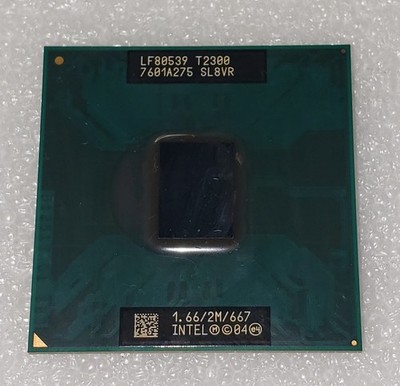 INTEL CORE DUO T2300 - 1.667GHz CPU - SL8VR - SOCKET M - 2MB CACHE - 667MHZ BUS