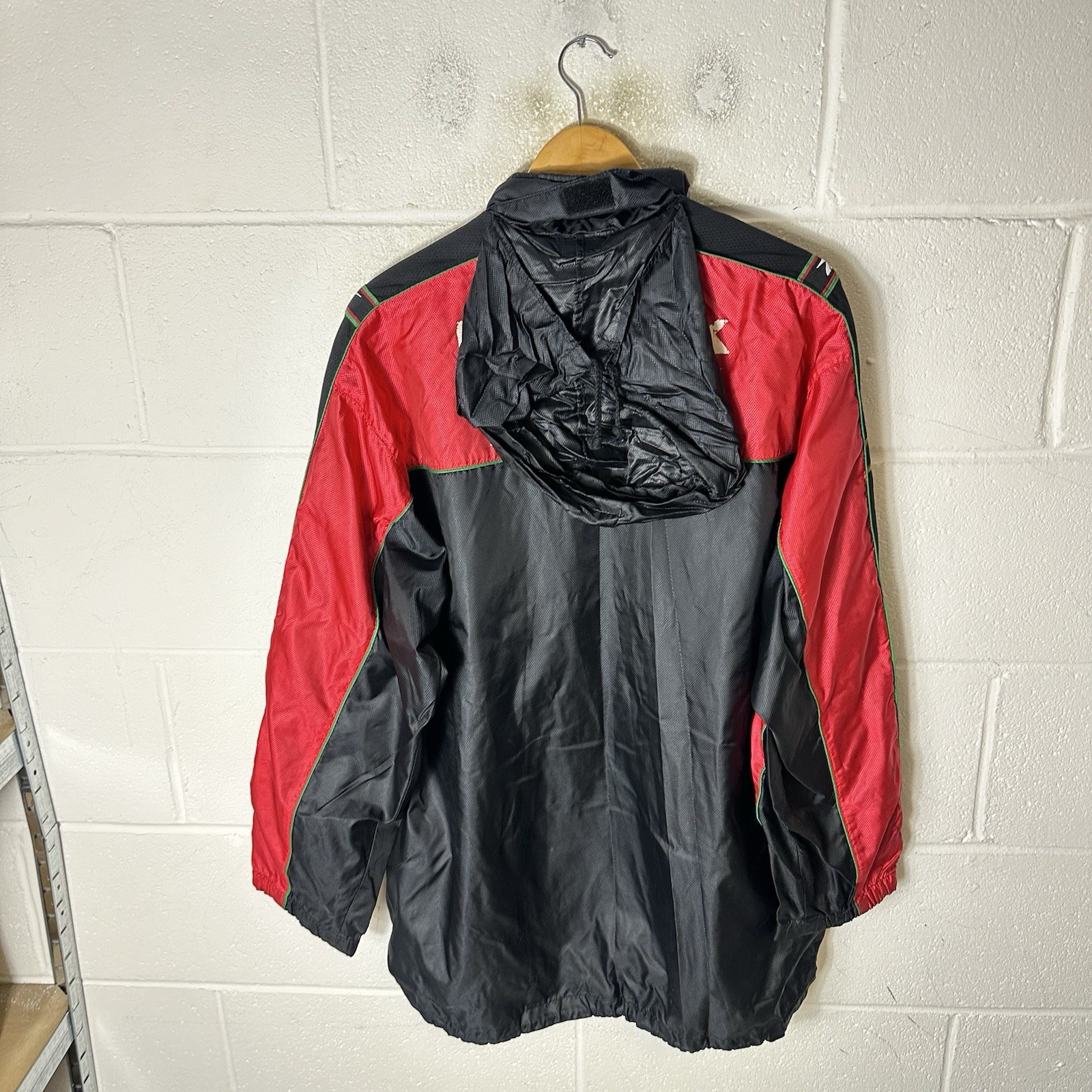 Vintage Wales Rugby Jacket Mens Extra Large Black Red Reebok 1998/99 Union Welsh image 5
