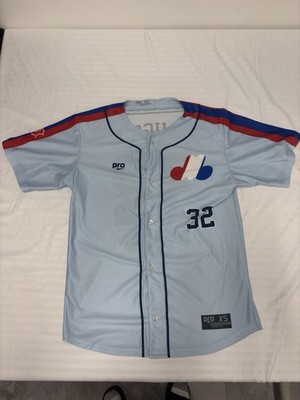 Pro Lugo #32 Size XS Montreal Expos Jersey Pro Athletics New MLB