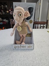 Harry Potter Dobby Plush Talking Elf Doll With Sock Noble Collection NIB