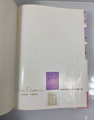 1959 Kansas State University Yearbook Royal Purple Golden Anniversary HC - Picture 7 of 11