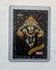 2025 Topps Chrome Marvel Cannonball #51 Spider Web Refractor /399 X-Men