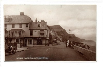 MOKKA CAFE, SIDMOUTH: Devon Postkarte (C97687)