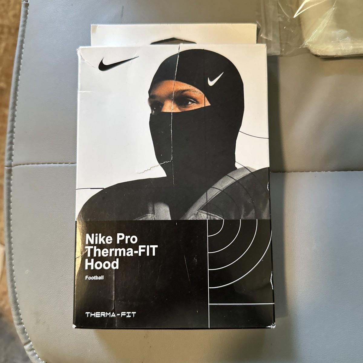 Buy Nike Pro Hyperwarm Hood Therma Fit Unisex Black White