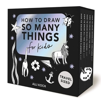 So Many Things: A Box Set of 5 How-to-Draw Books for Kids by Alli Koch Board Boo