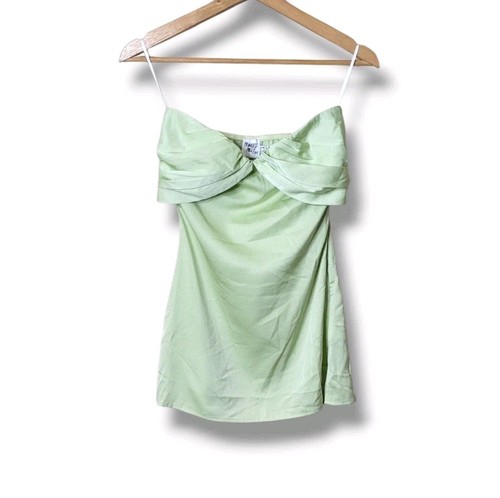 Princess Polly Irena Strapless Mini Dress 2 Mint Green Party Hoco