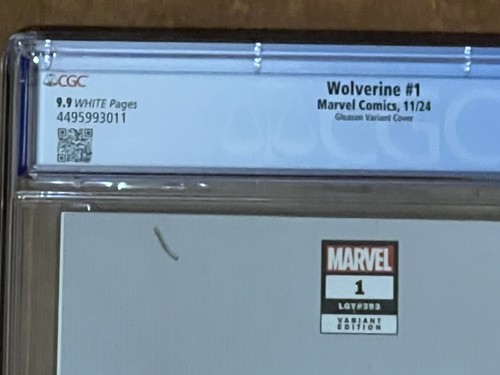 Wolverine #1 (2024) CGC 9.9 Patrick Gleason Foil Variant THIS IS CGC 9.9 MINT - Picture 4 of 7