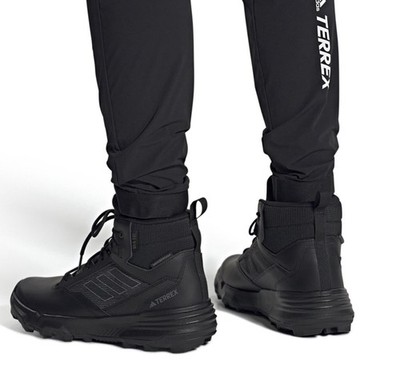 Size 11 - adidas Terrex Unity Leather Rain.RDY Mid Black Grey for